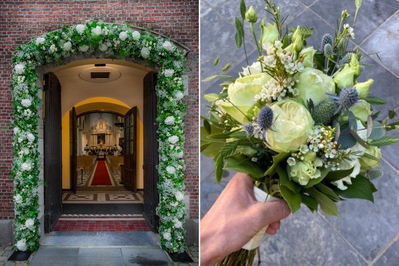 Een%20boeket%20en%20bloemstuk%20van%20Xavier%20Gouwy%20-%20House%20of%20Weddings