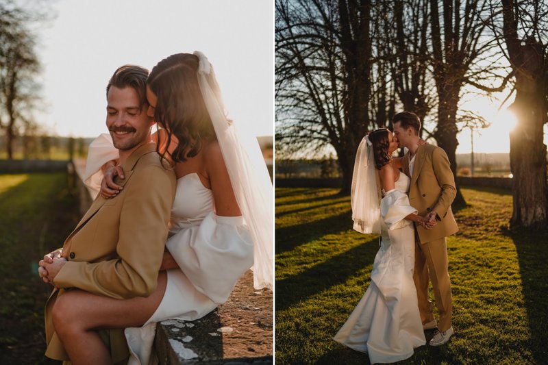 Manou%20en%20Domien%27s%20fotoshoot%20in%20de%20tuin%20van%20het%20kasteel%20van%20Deulin%20-%20House%20of%20Weddings
