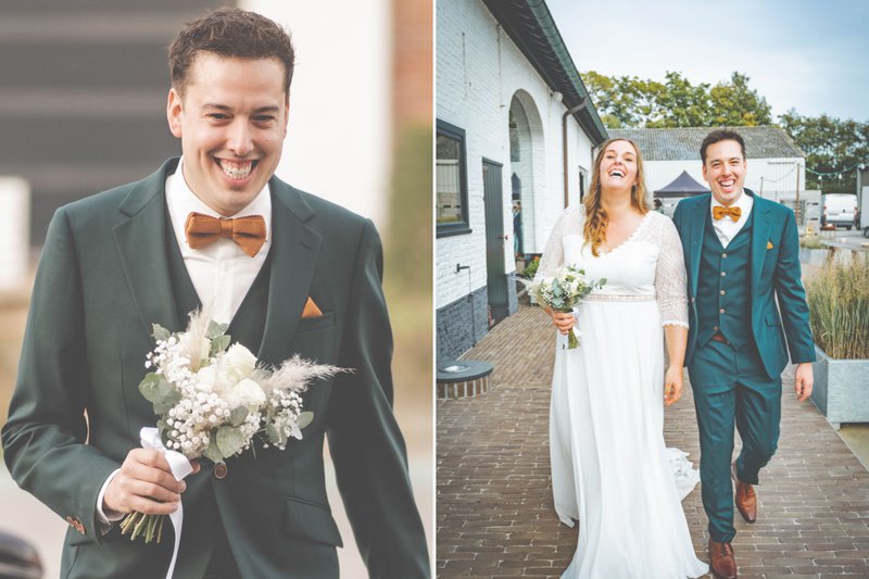 Jolien%20en%20Olivier%20al%20lachend%20op%20hun%20trouwdag%20-%20House%20of%20Weddings