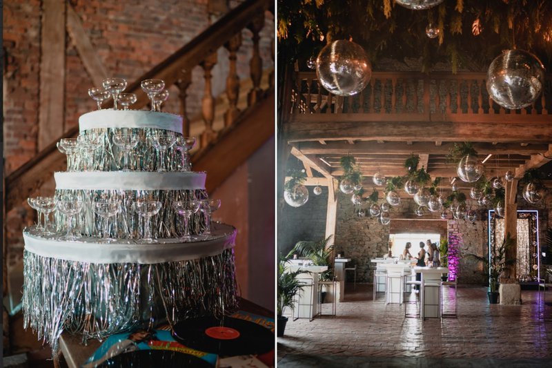 Kasteel%20van%20Deulin%20versierd%20in%20disco-thema%20-%20House%20of%20Weddings